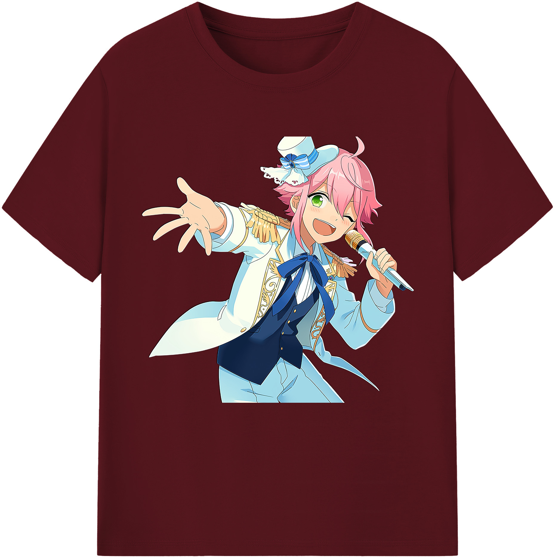 （画像用） あんさんぶるスターズ! Ensemble Stars 綿100％半袖Tシャツ（フロントプリント）
